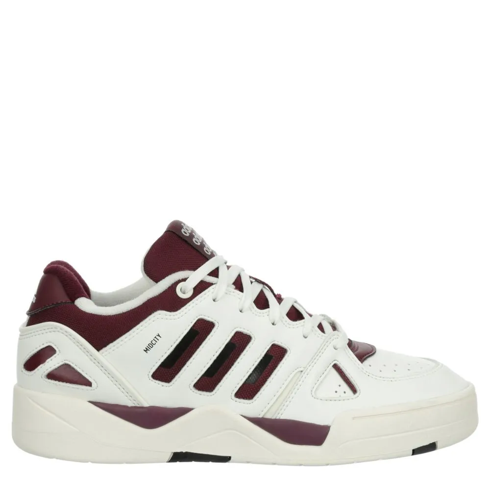 ADIDAS  MENS MIDCITY LOW COURT SNEAKER