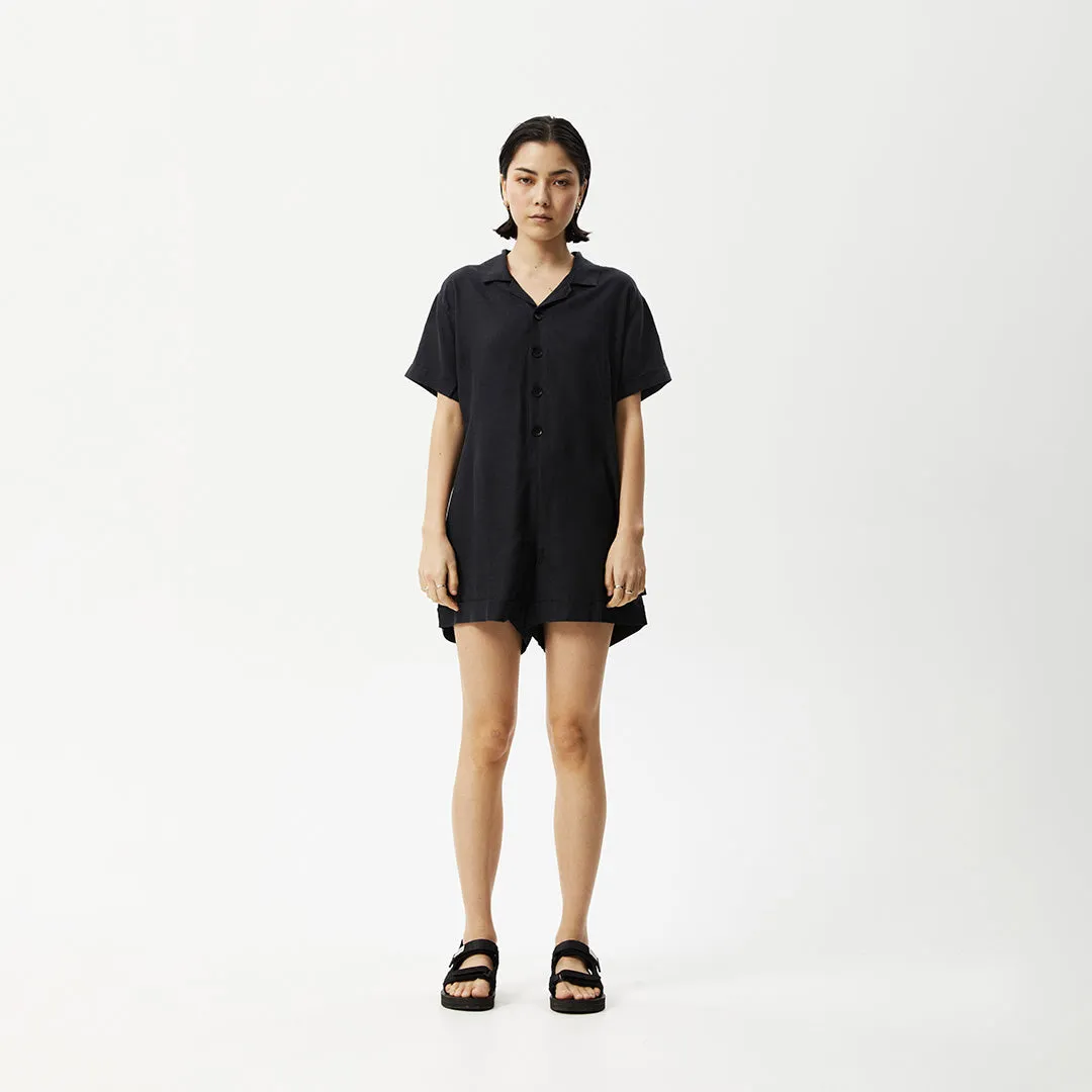 AFENDS Womens Kokomo - Playsuit - Black