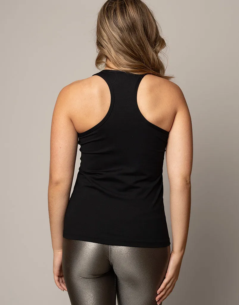 Allegro Racer Tank Black