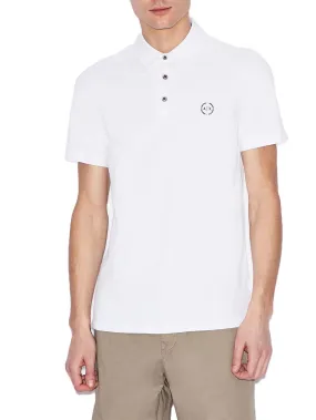 Armani Exchange Polo Uomo Bianco