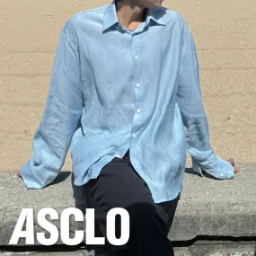 ASCLO  |Unisex Nylon Street Style Long Sleeves Plain Oversized