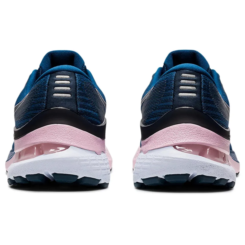 ASICS Women's Gel-Kayano 28 Running Shoe (Mako Blue/Barely Rose)