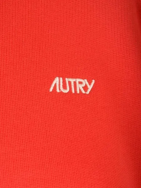 AUTRY  |Crew Neck Street Style Plain Cotton Short Sleeves Logo