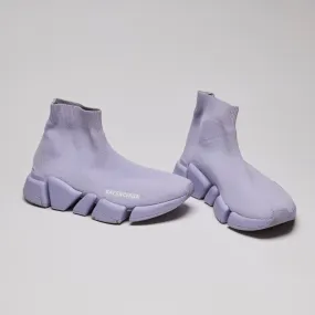 Balenciaga Purple Speed Sneaker Shoes Size 36