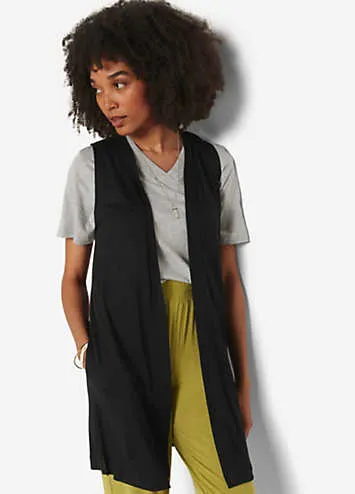 bonprix Jersey Waistcoat | Grattan