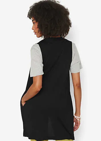 bonprix Jersey Waistcoat | Grattan