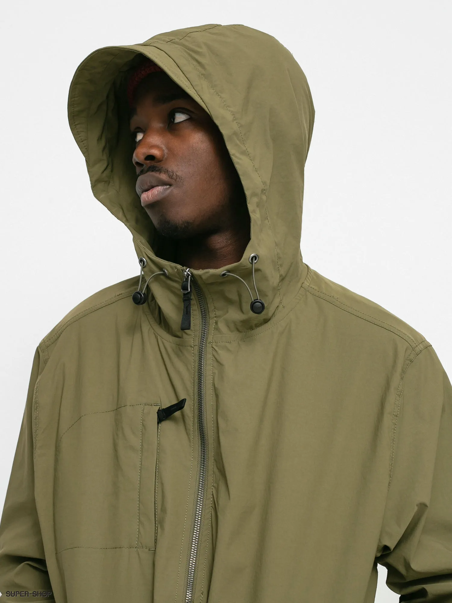 Brixton Utility X Parka Jacket (military olive)