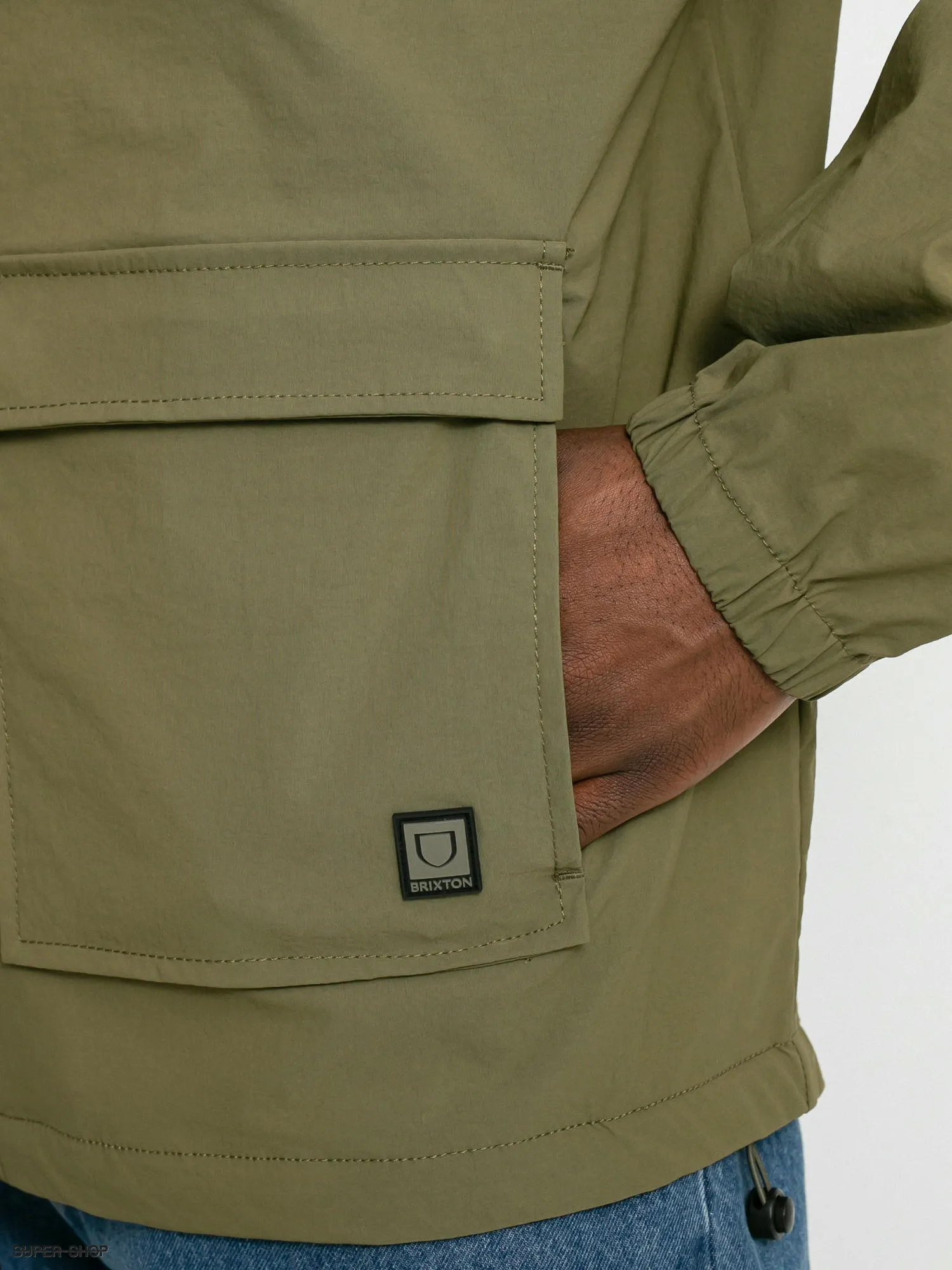 Brixton Utility X Parka Jacket (military olive)