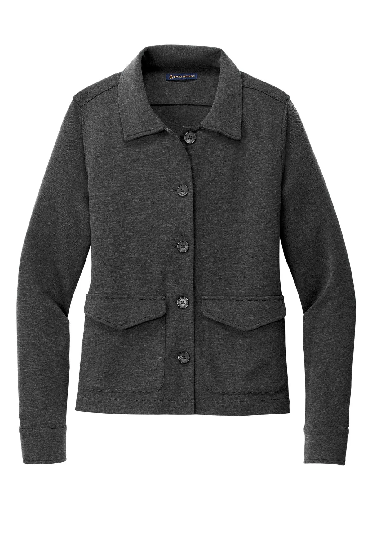 Brooks Brothers Women's Mid-Layer Stretch Button Jacket. BB18205