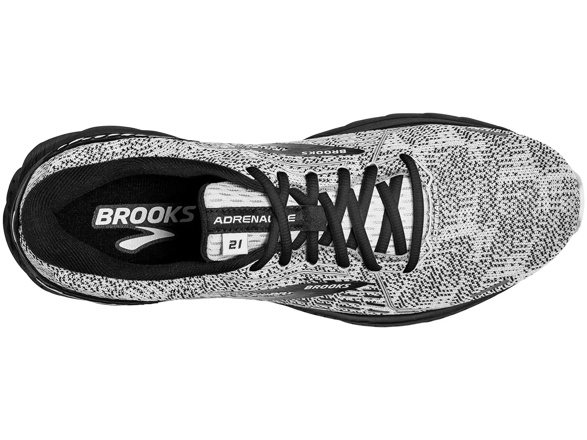 Brooks Mens Adrenaline GTS 21 Black/Grey  110349 1D 135