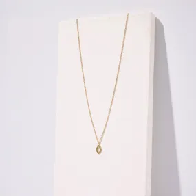 Canyon Charm Necklace - Brass