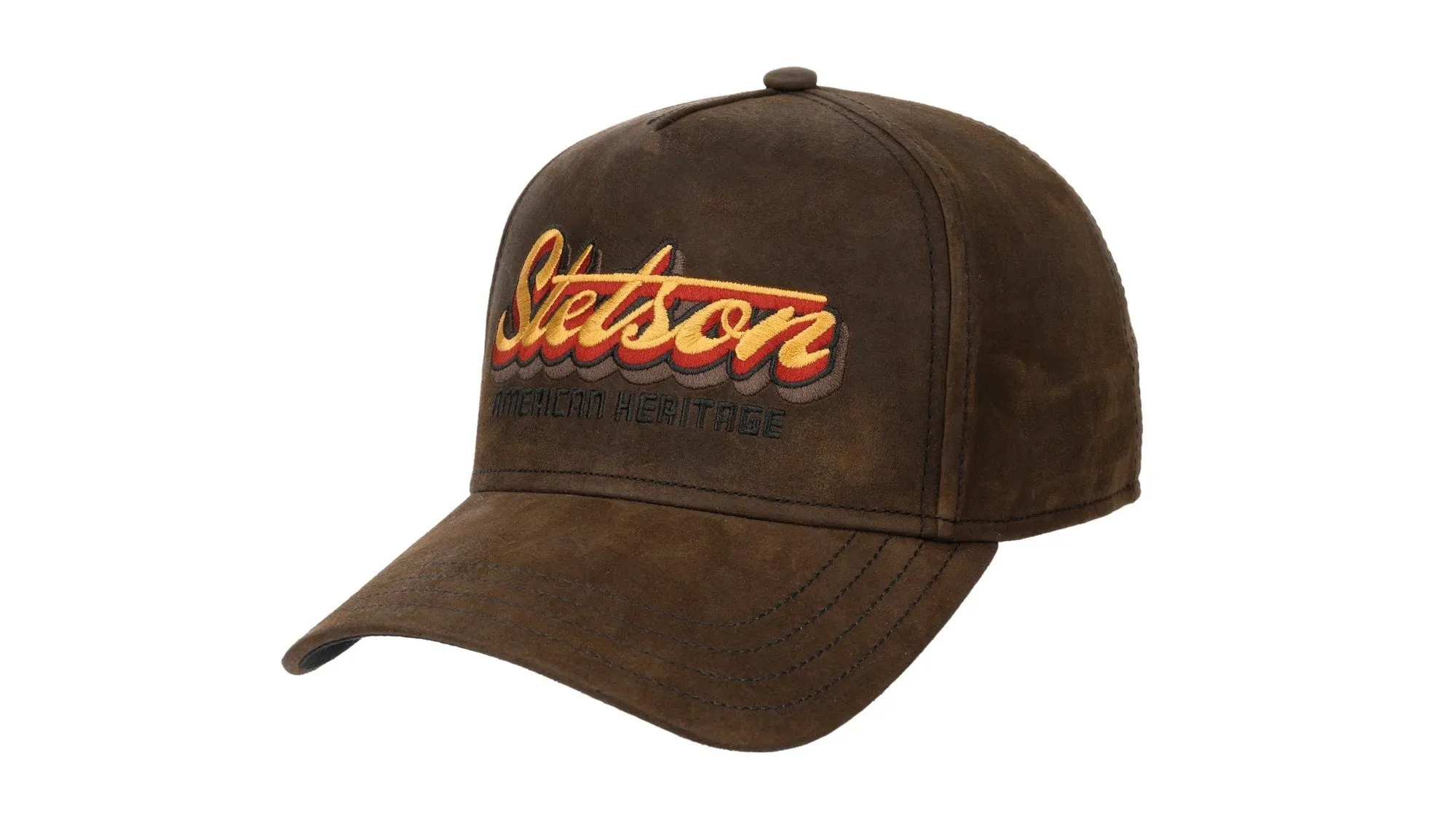 Cap Oily Goat Suede