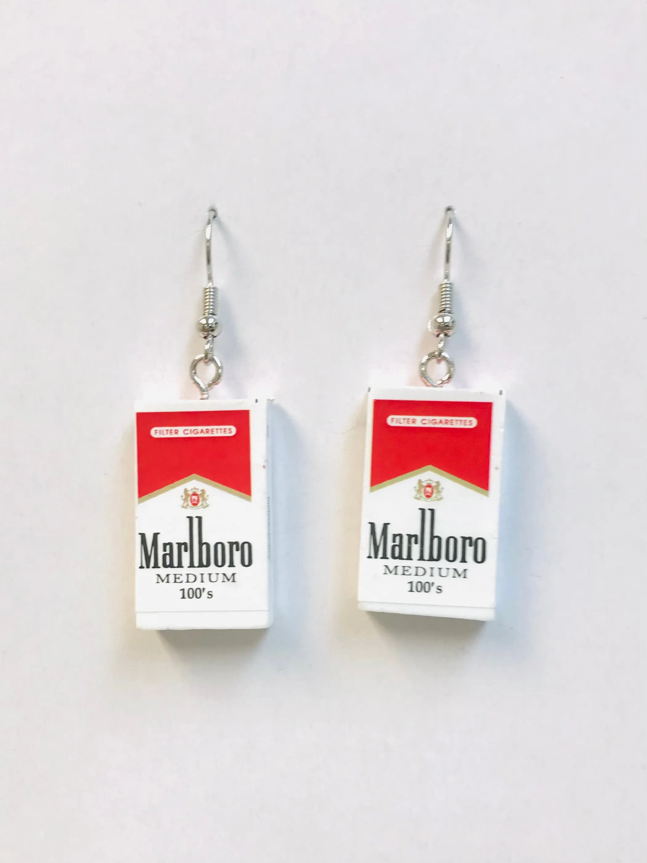 Cigarette Marlboro Earrings