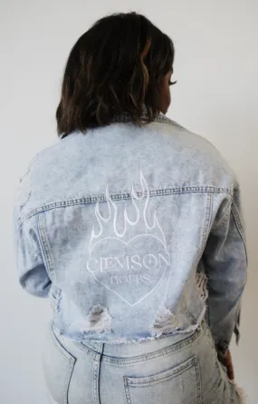 Clemson University Perfect Match Denim Jacket