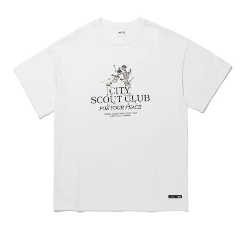 CRITIC  |Unisex Street Style Logo T-Shirts