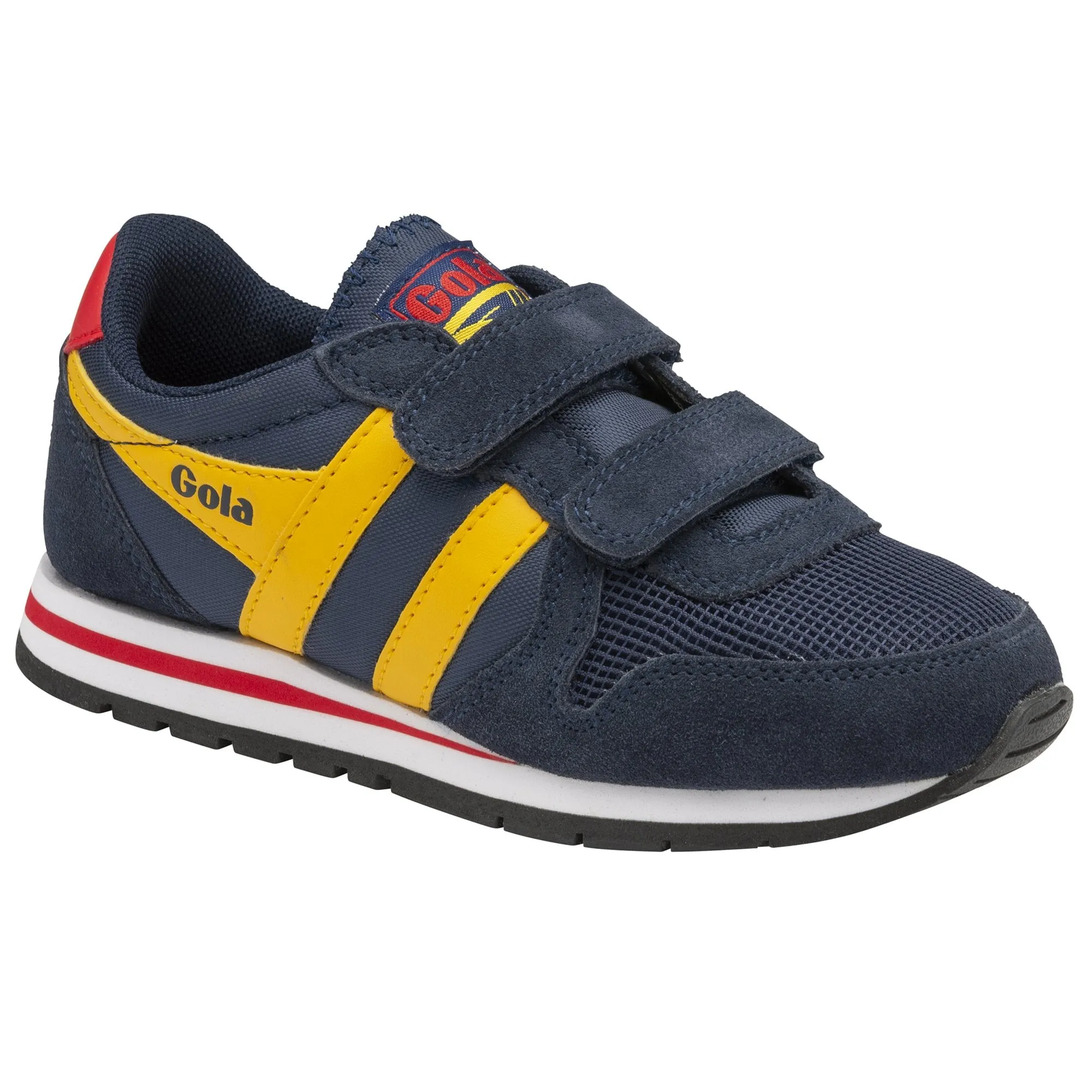 Daytona Strap Sneaker (Navy + Sun + Red)