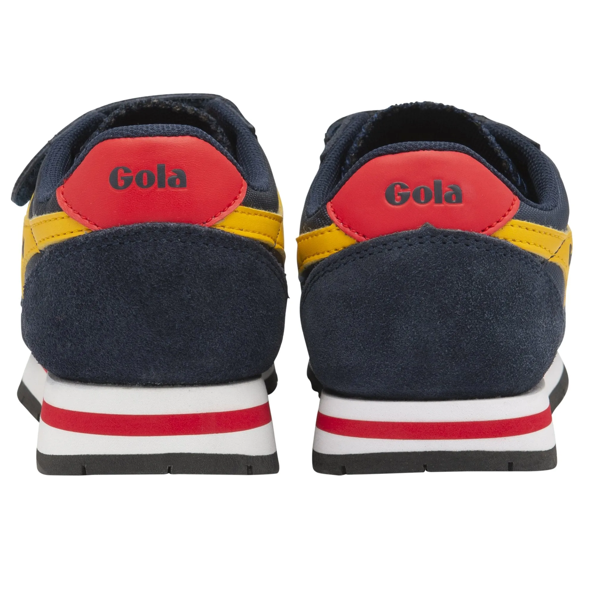 Daytona Strap Sneaker (Navy + Sun + Red)