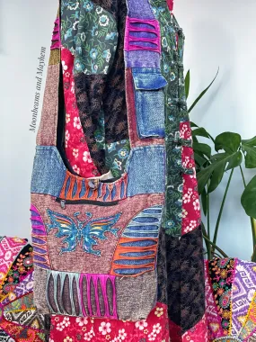 DELICIOUS COTTON  HIPPIE SHOULDER BAG