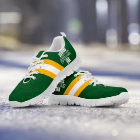 Diehard Green Bay Fan Sports Running Shoes White