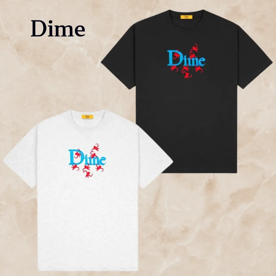 Dime  |Unisex Street Style Short Sleeves Logo Skater Style T-Shirts