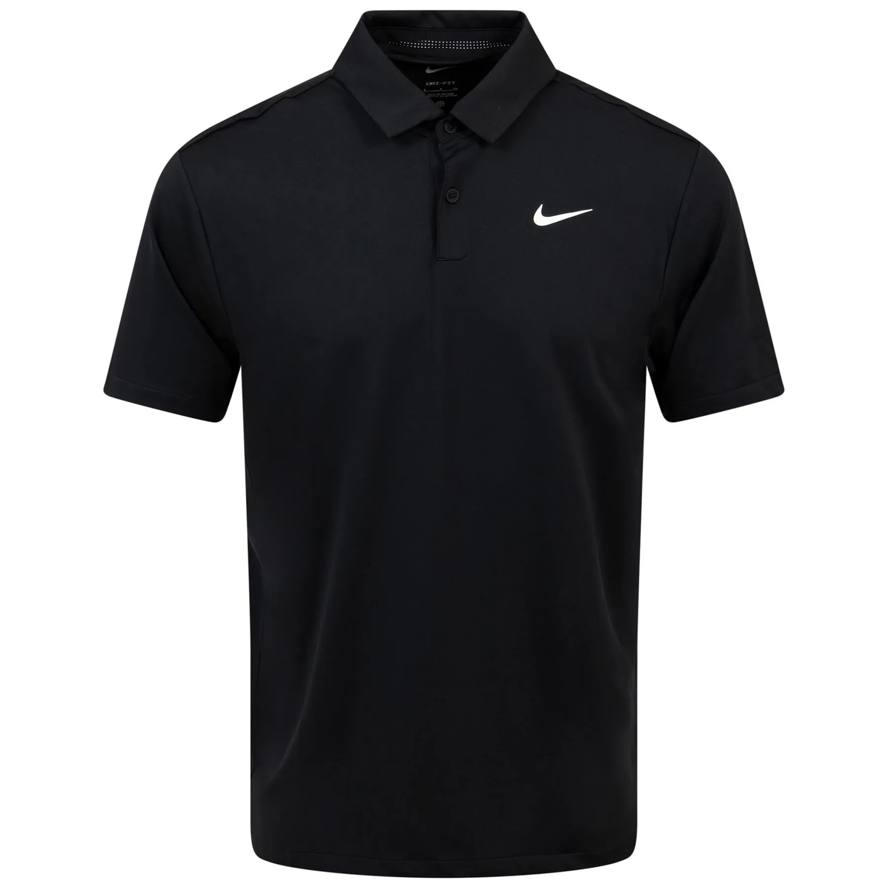 Dri-Fit Tour Solid Polo Black/White - 2024