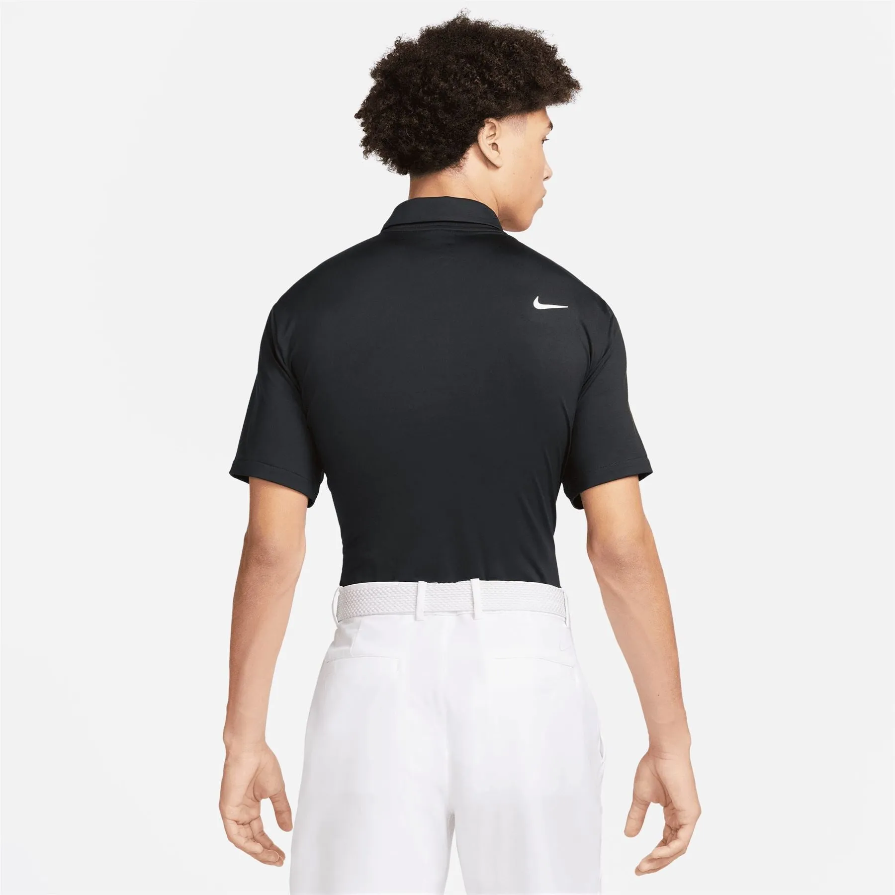 Dri-Fit Tour Solid Polo Black/White - 2024