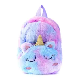 Embroidered Name Unicorn Kindergarten Bag Personalized Animals Girls School Bag Custom Name Backpack Cute Kids Shoulder Bag S472