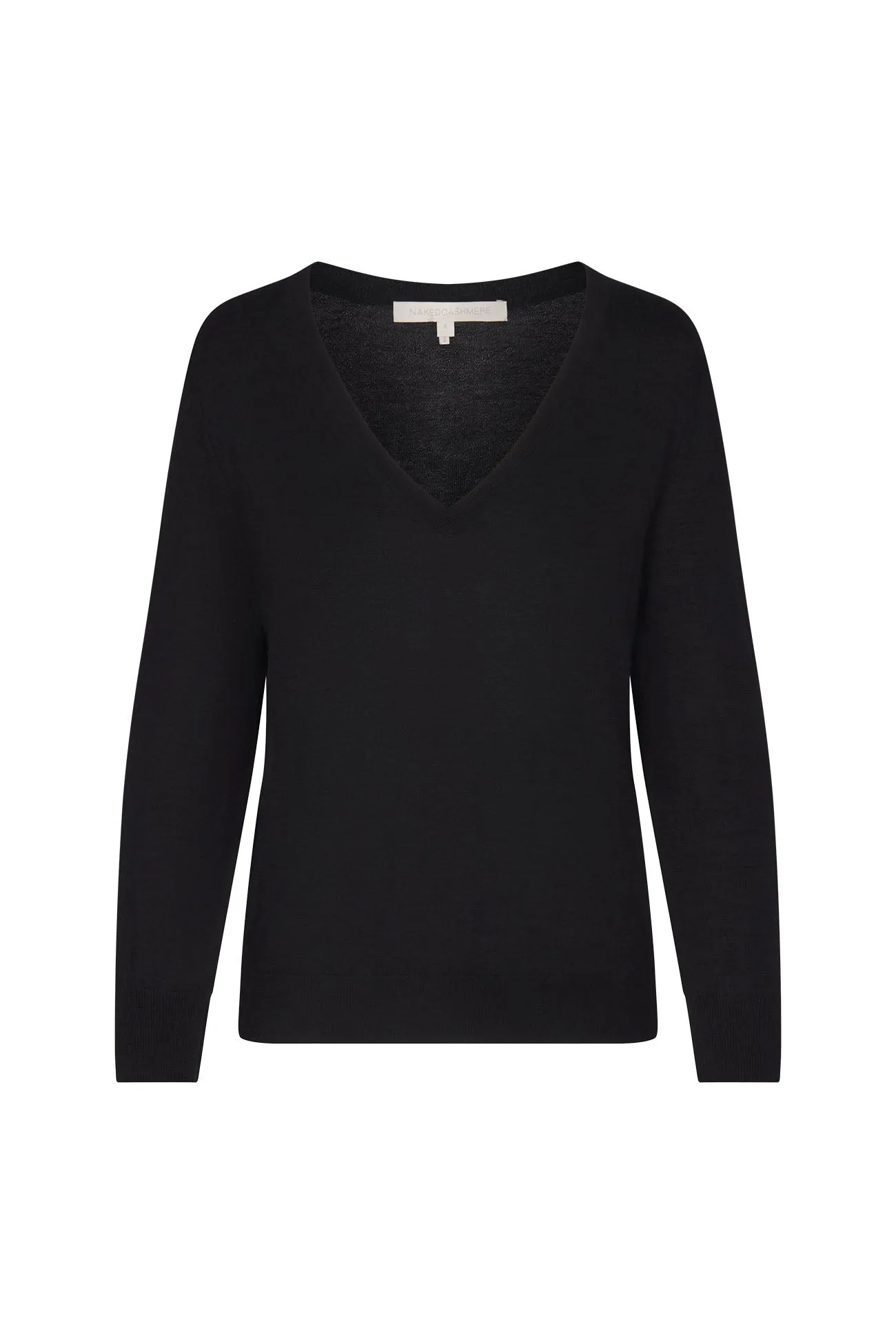 EMMY CASHMERE V-NECK SWEATER