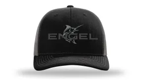 Engel Black & Charcoal 112 Trucker Cap by Richardson