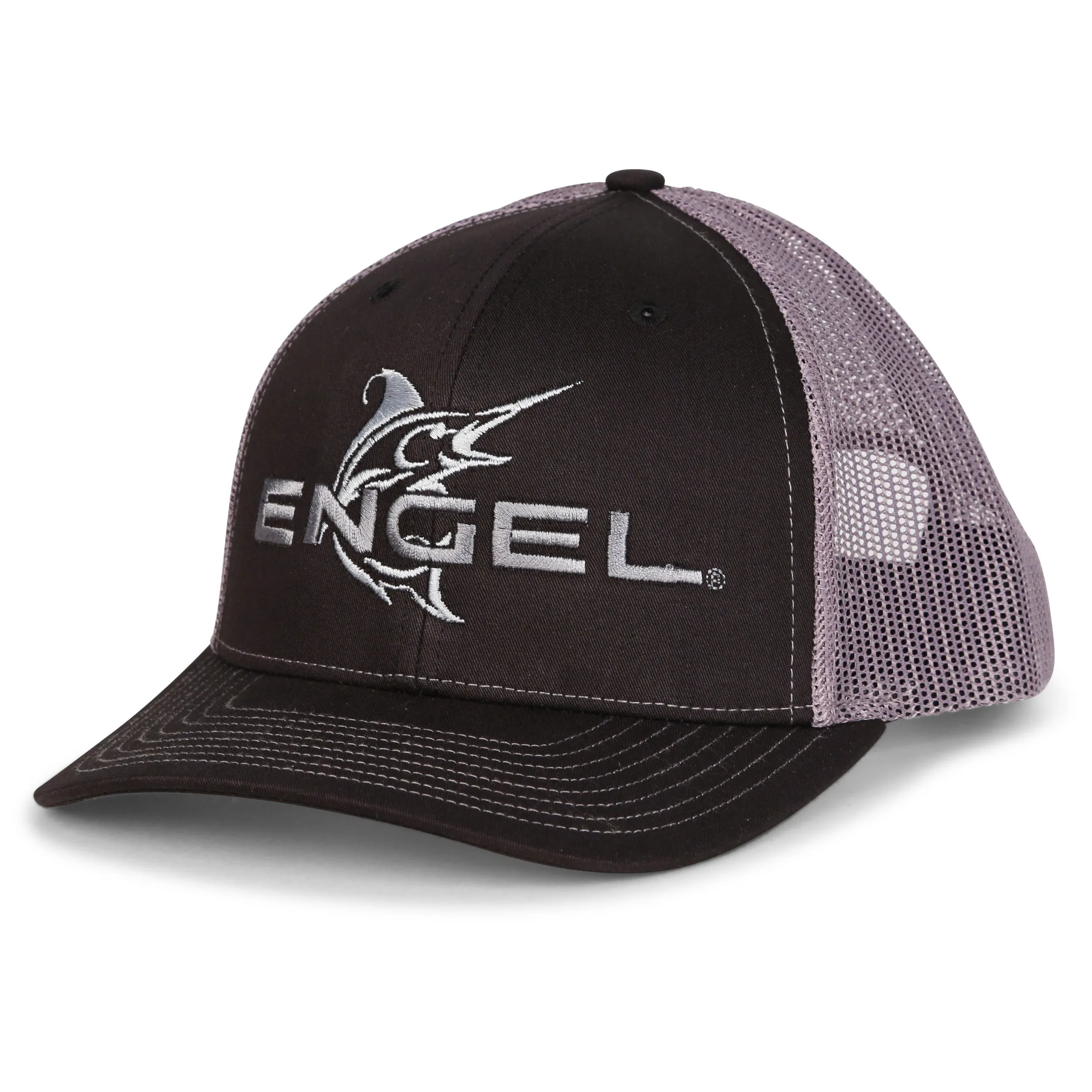 Engel Black & Charcoal 112 Trucker Cap by Richardson