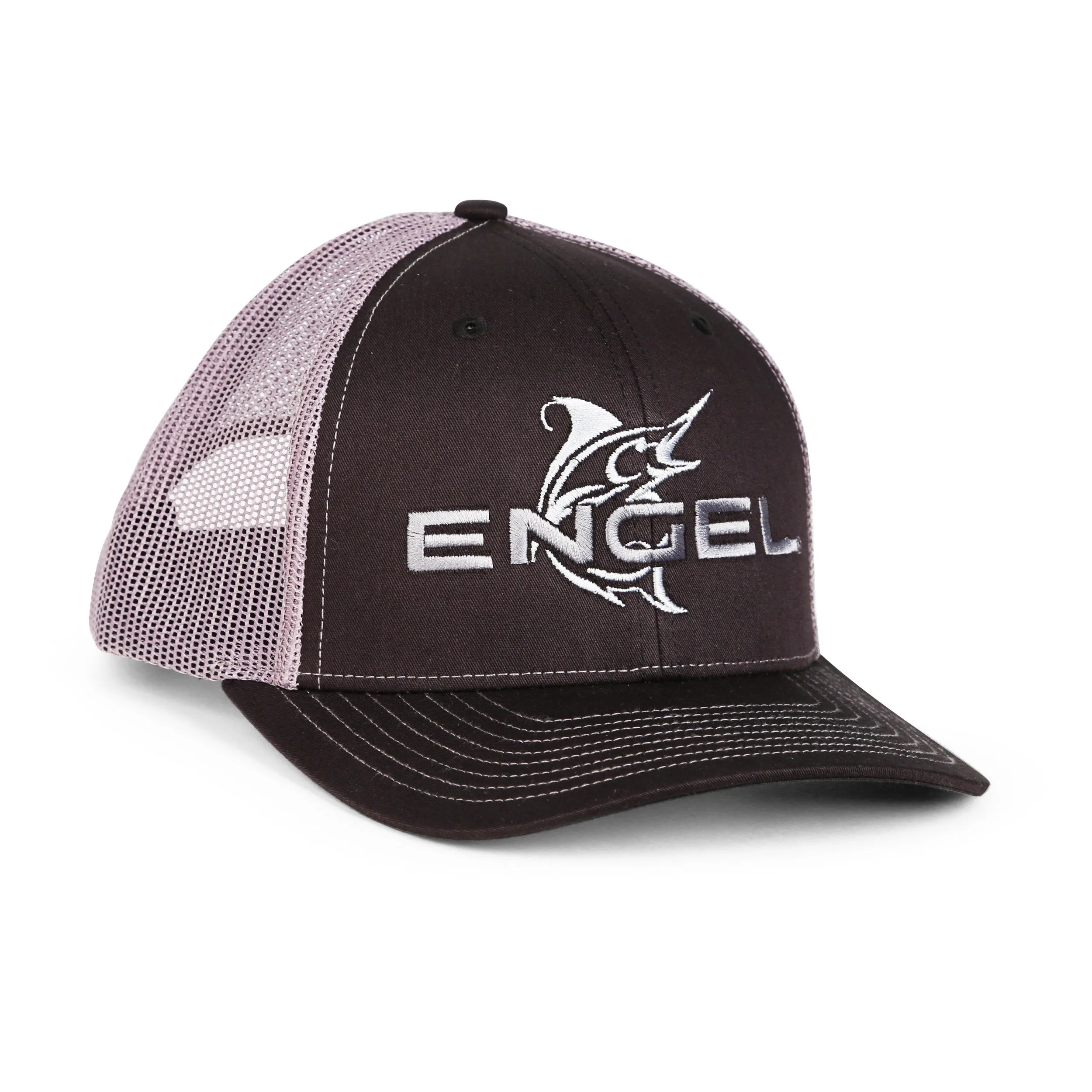 Engel Black & Charcoal 112 Trucker Cap by Richardson