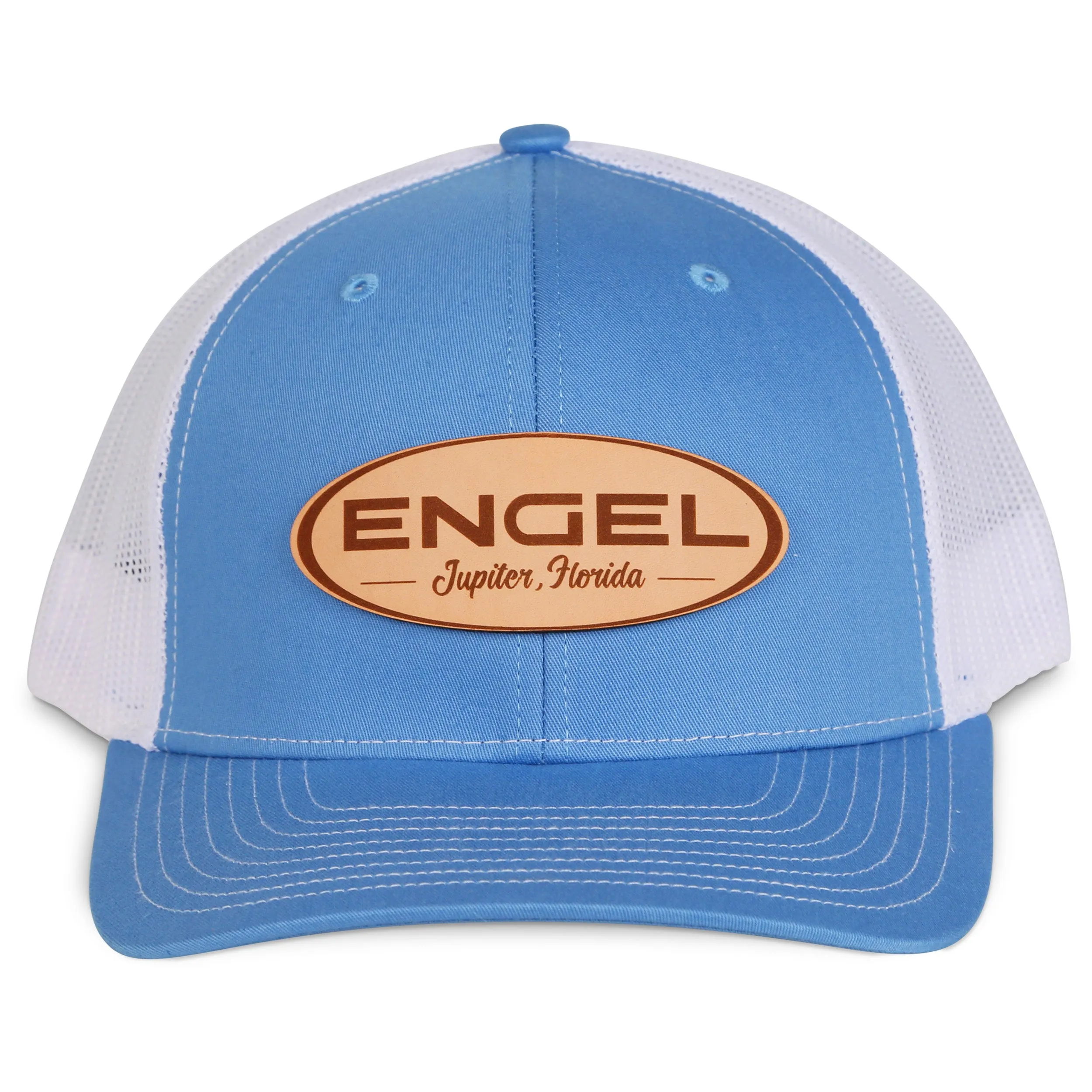 Engel Columbia Blue & White 112 Trucker Cap by Richardson