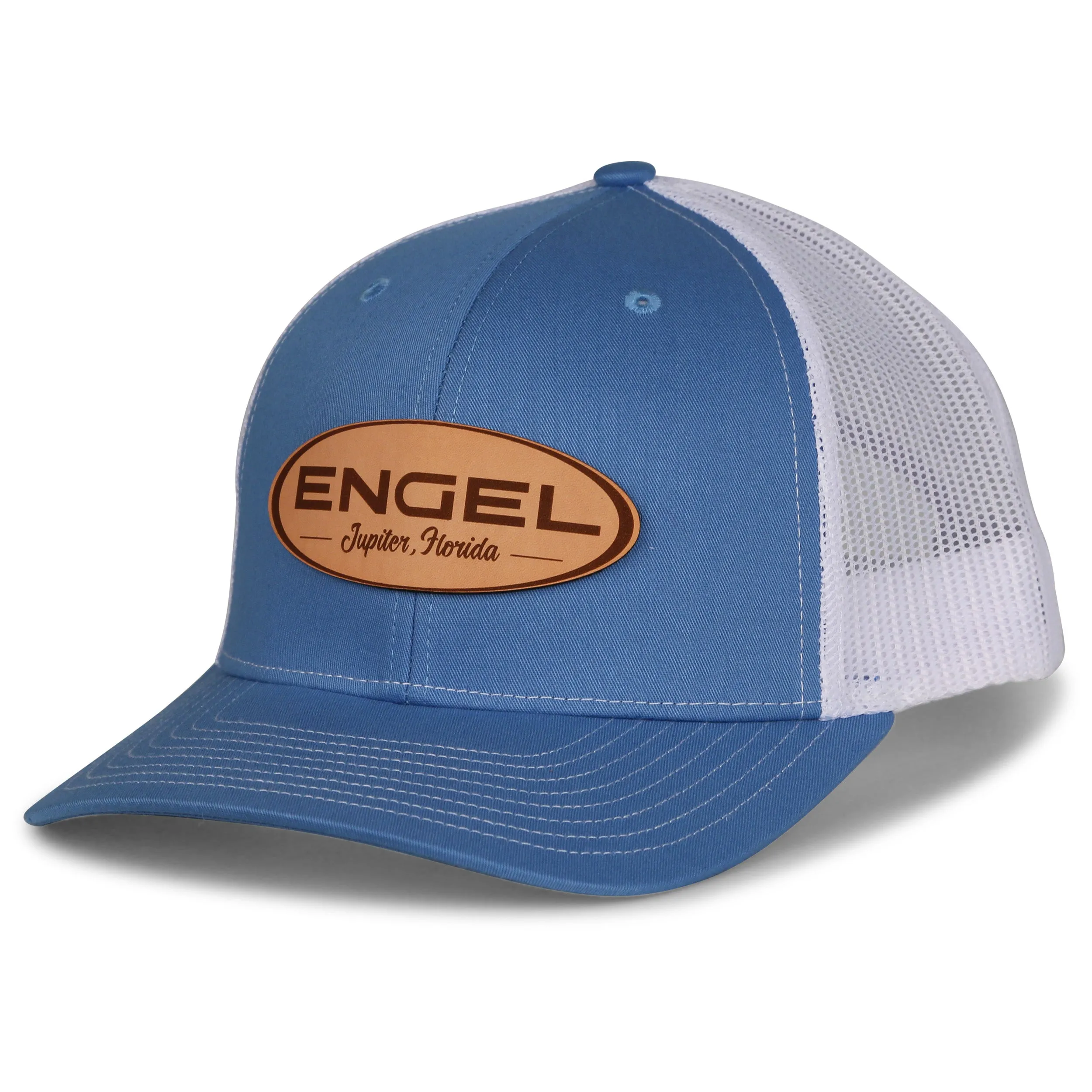 Engel Columbia Blue & White 112 Trucker Cap by Richardson