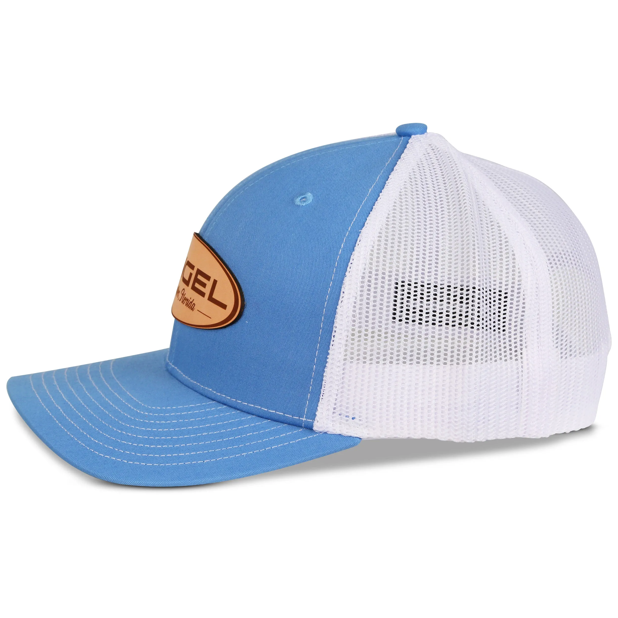 Engel Columbia Blue & White 112 Trucker Cap by Richardson