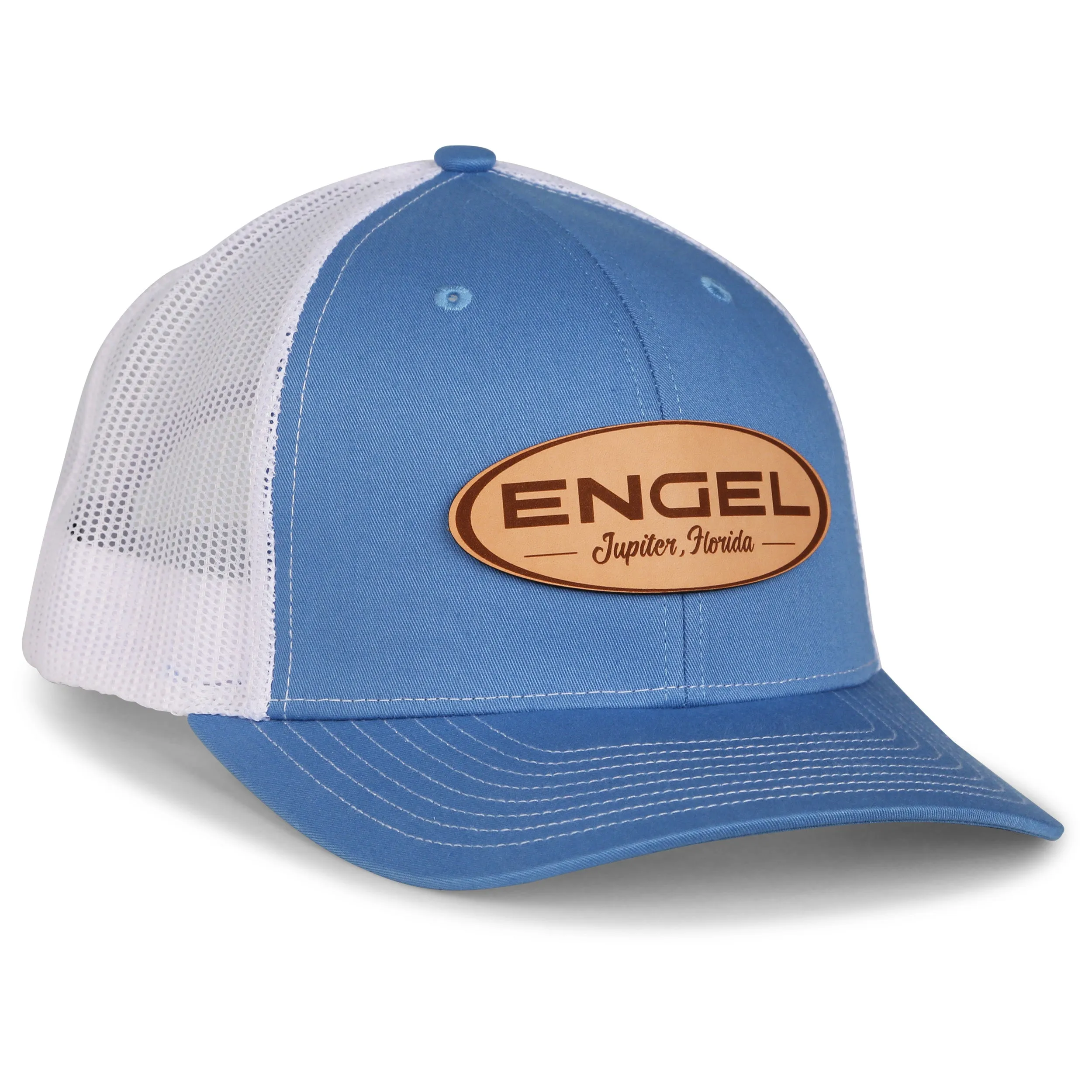 Engel Columbia Blue & White 112 Trucker Cap by Richardson