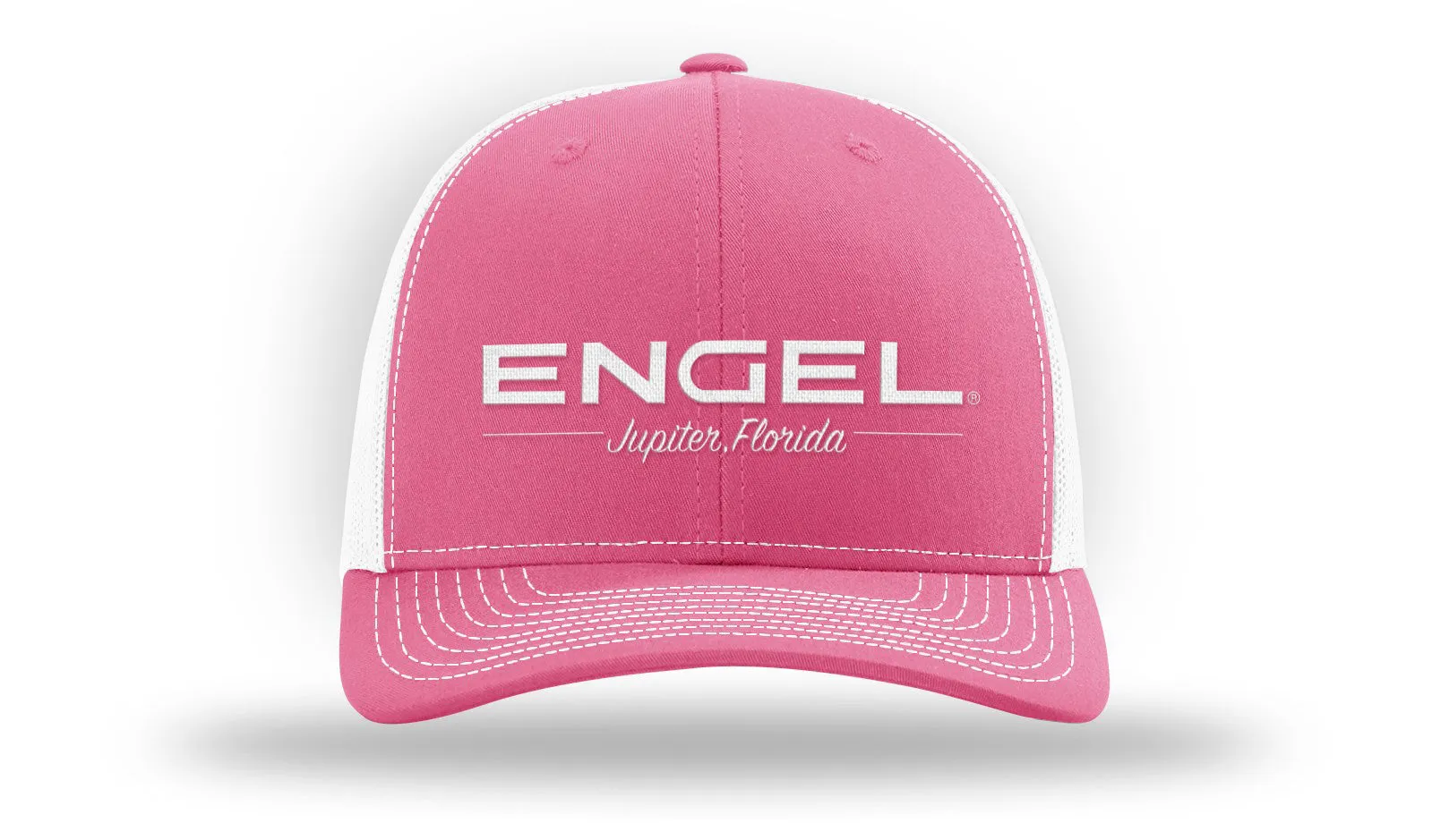 Engel Columbia Hot Pink & White 112 Trucker Cap by Richardson