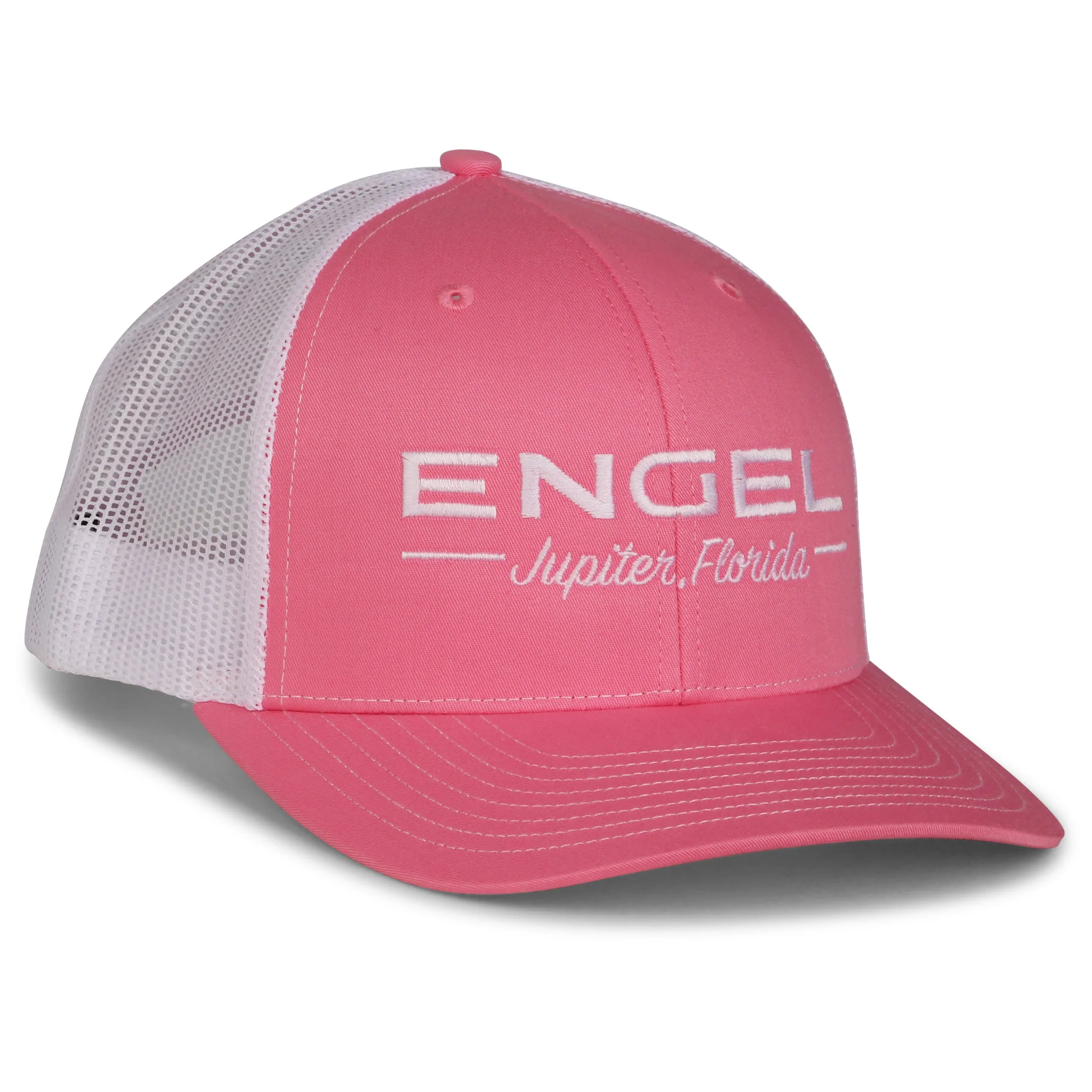 Engel Columbia Hot Pink & White 112 Trucker Cap by Richardson