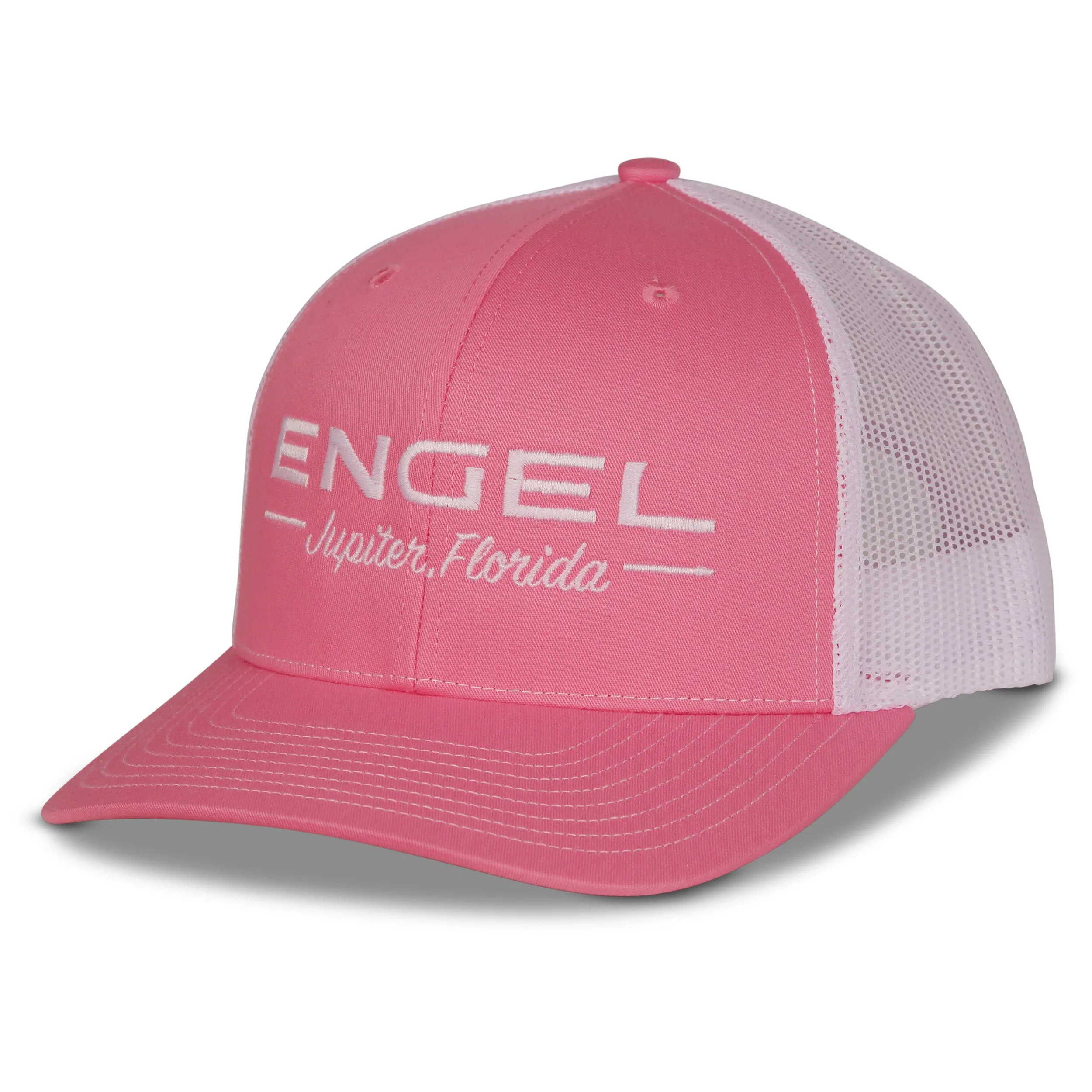 Engel Columbia Hot Pink & White 112 Trucker Cap by Richardson