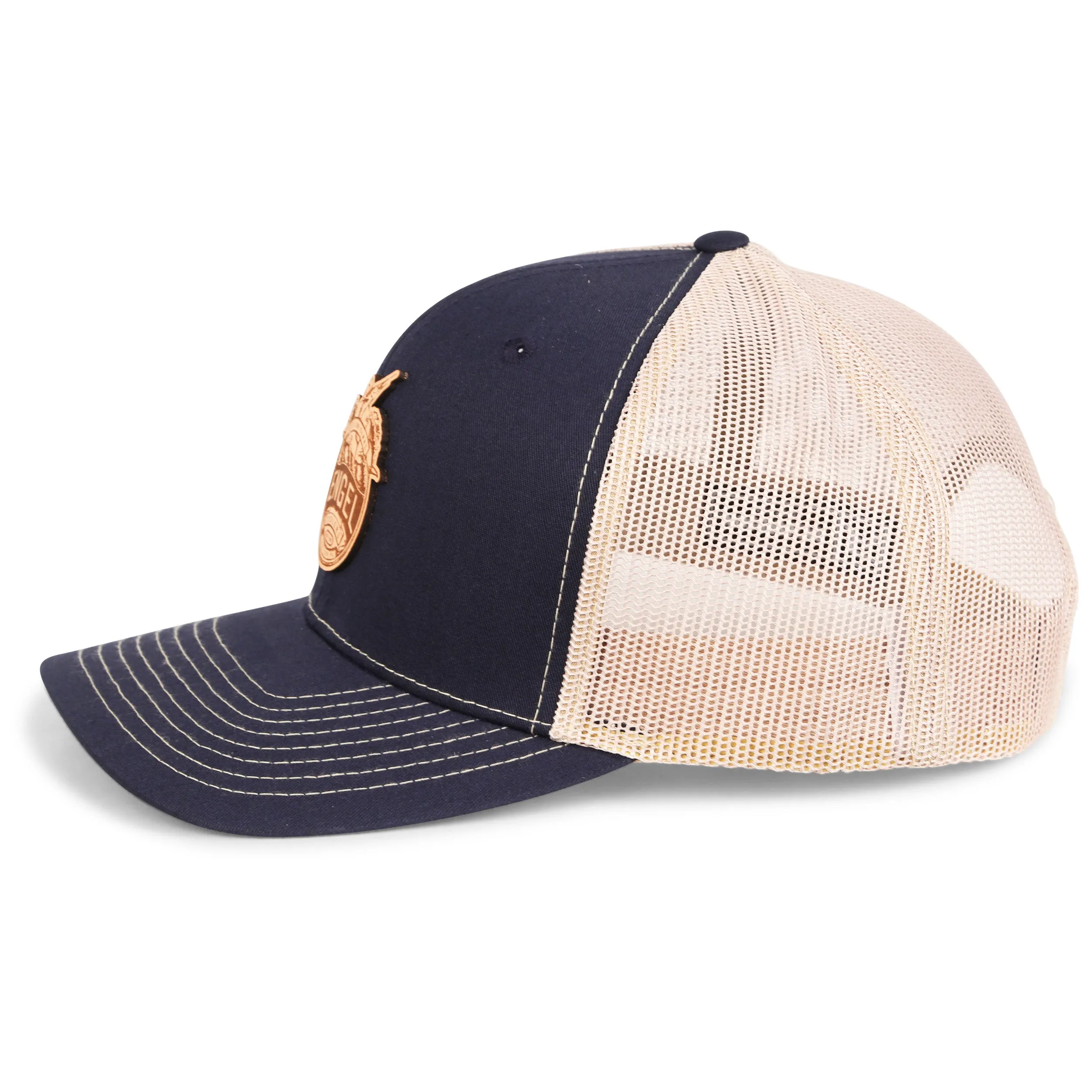 Engel Columbia Navy & Khaki 112 Trucker Cap by Richardson