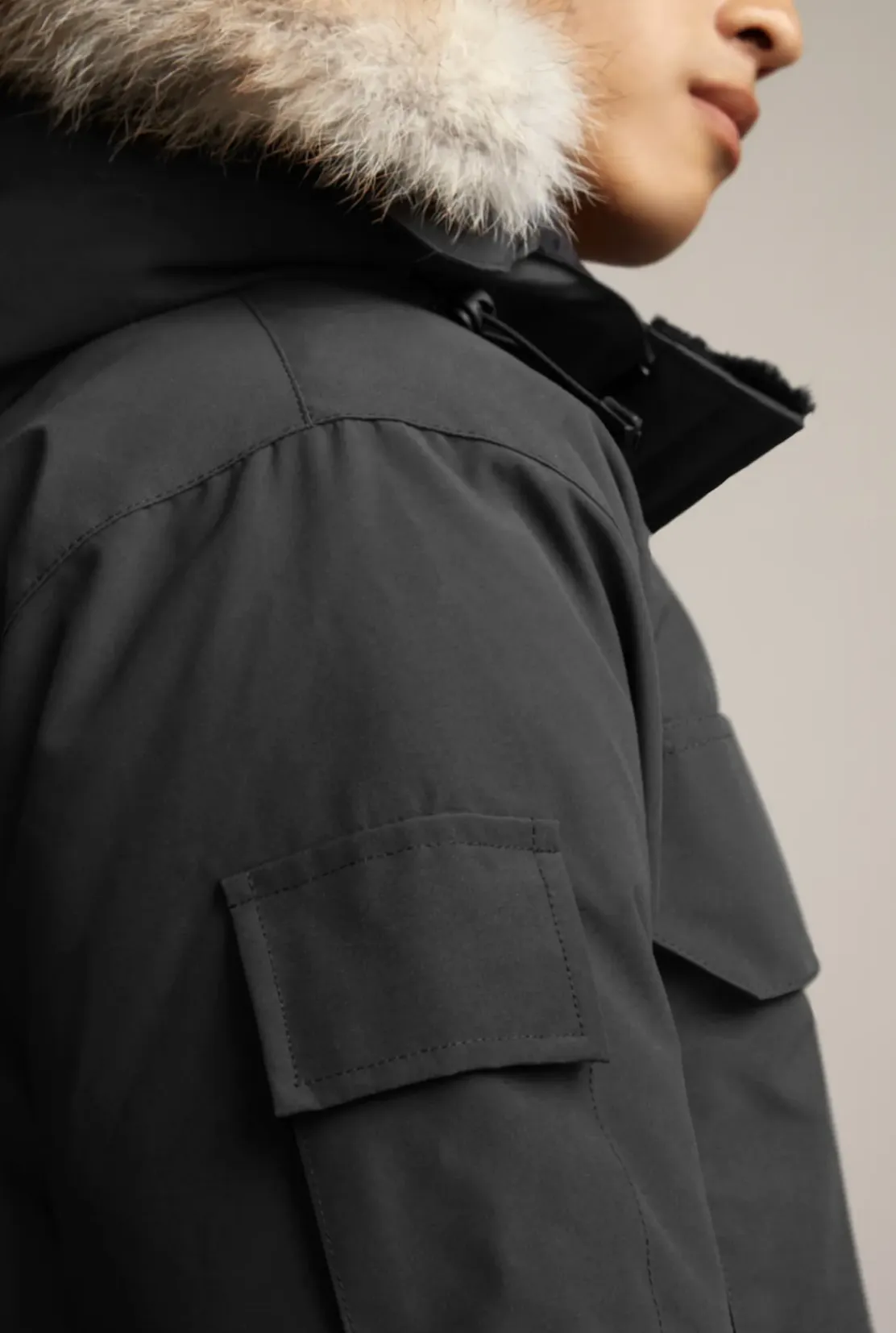 EXPEDITION PADDED PARKA - GRAPHITE