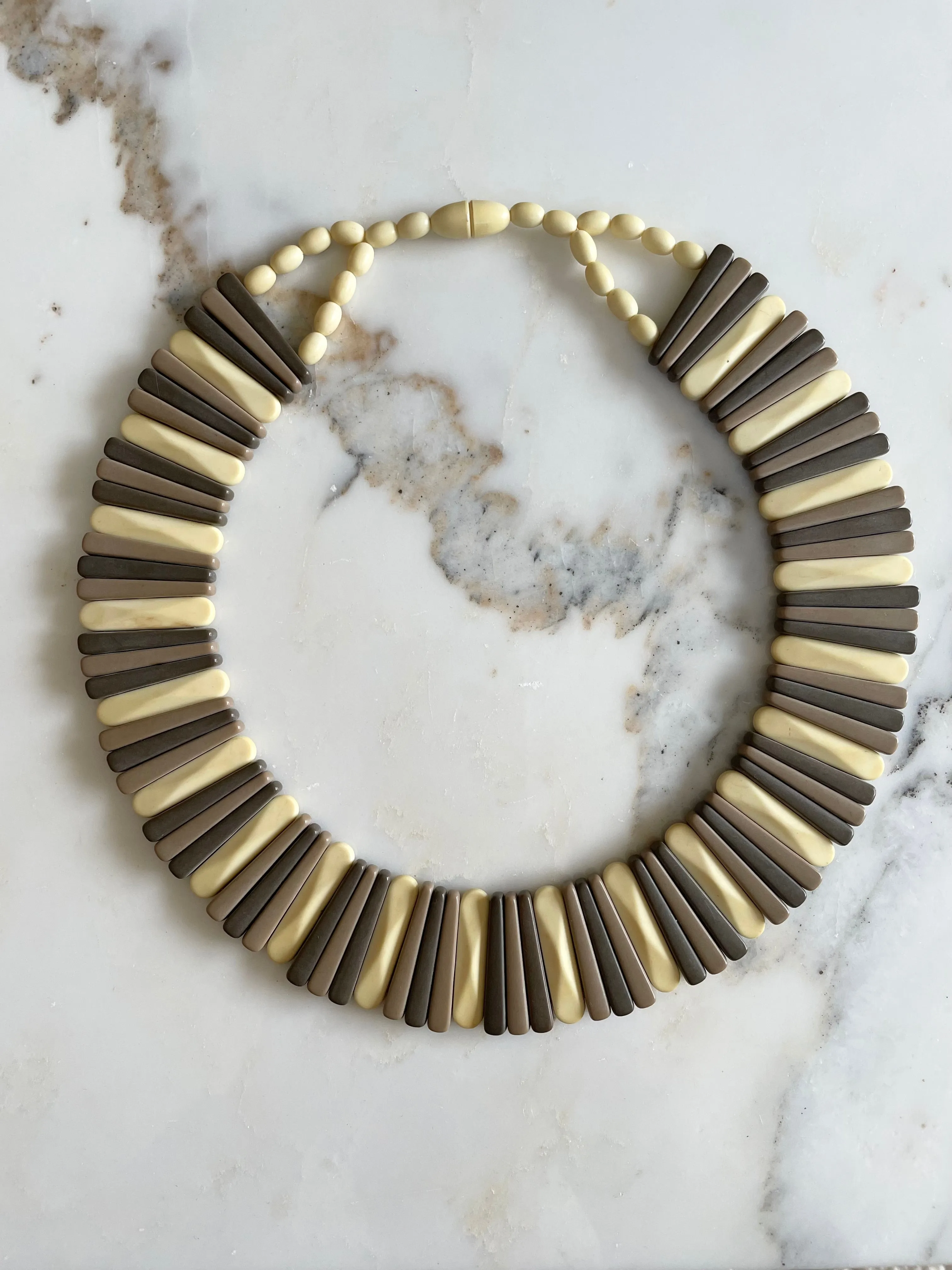 Fallbrook Lucite Collar Necklace