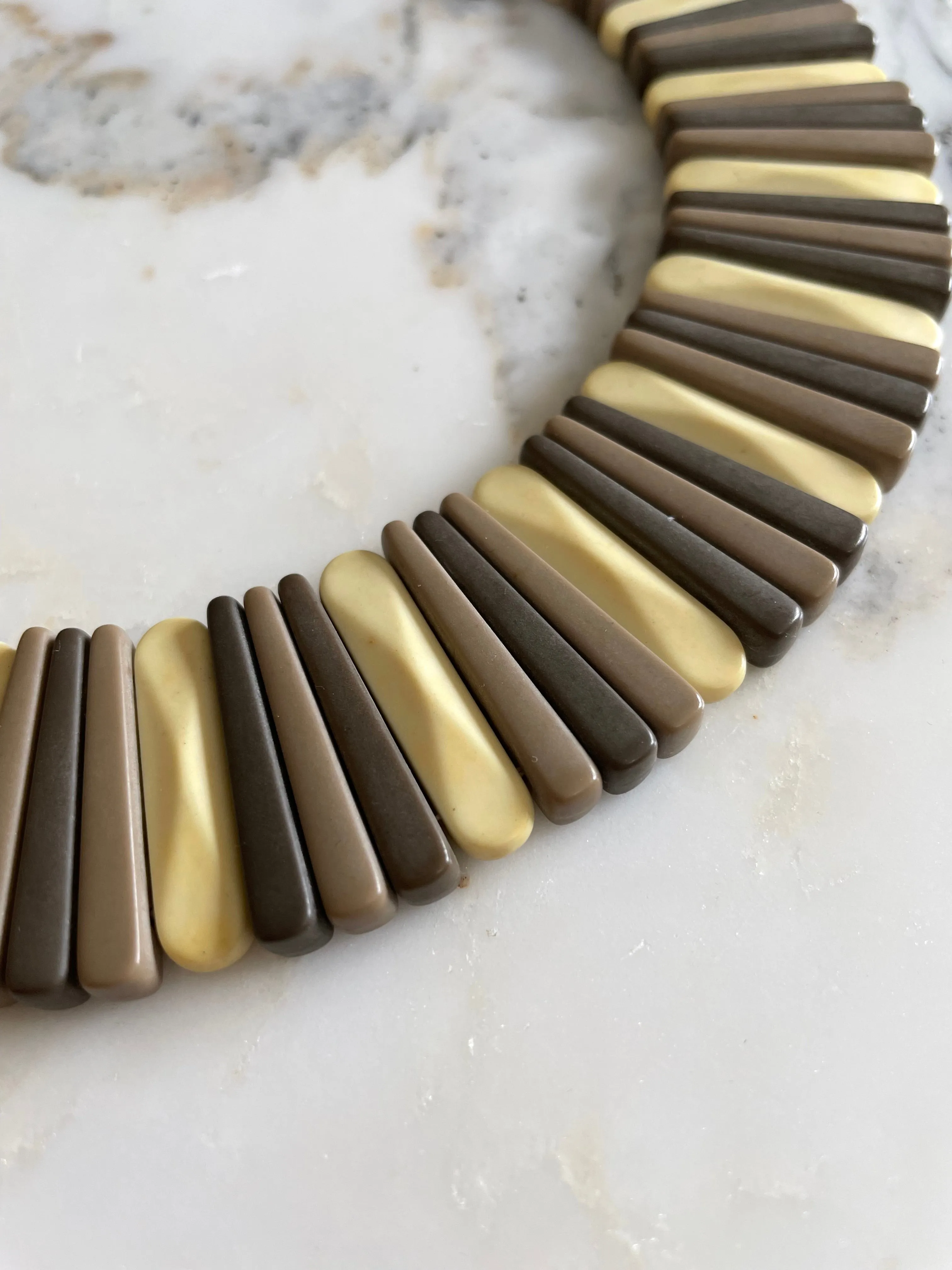 Fallbrook Lucite Collar Necklace