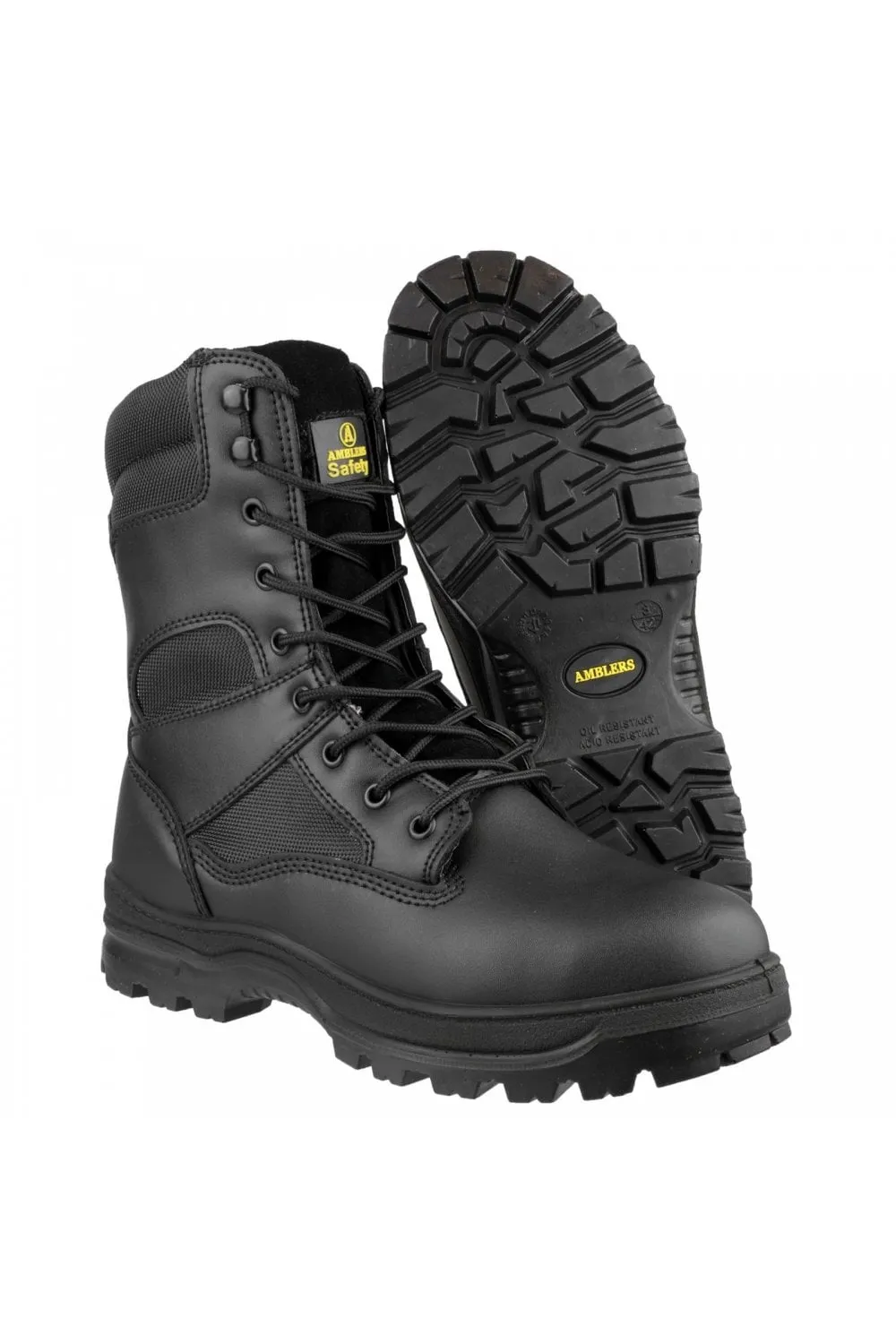 FS008 Water Resistant Hi leg Lace Up Safety Boot