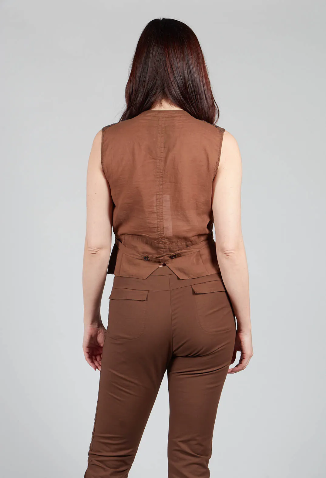 Gemma Gilet in Tobacco