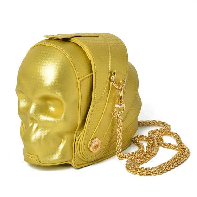 Gothic Skull Retro Rock Bag