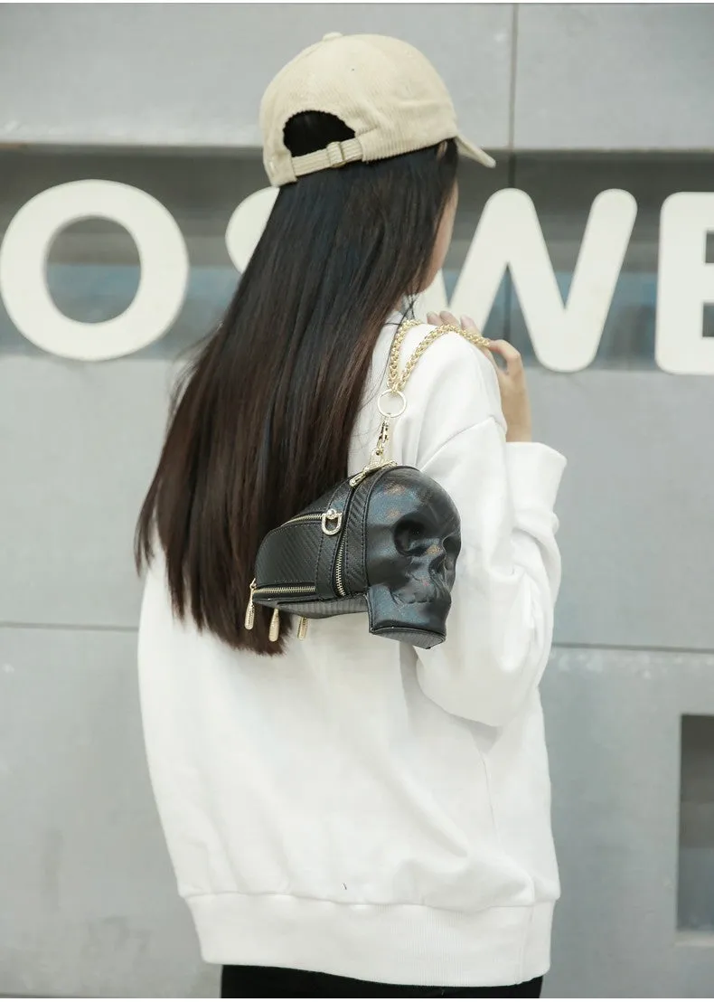 Gothic Skull Retro Rock Bag