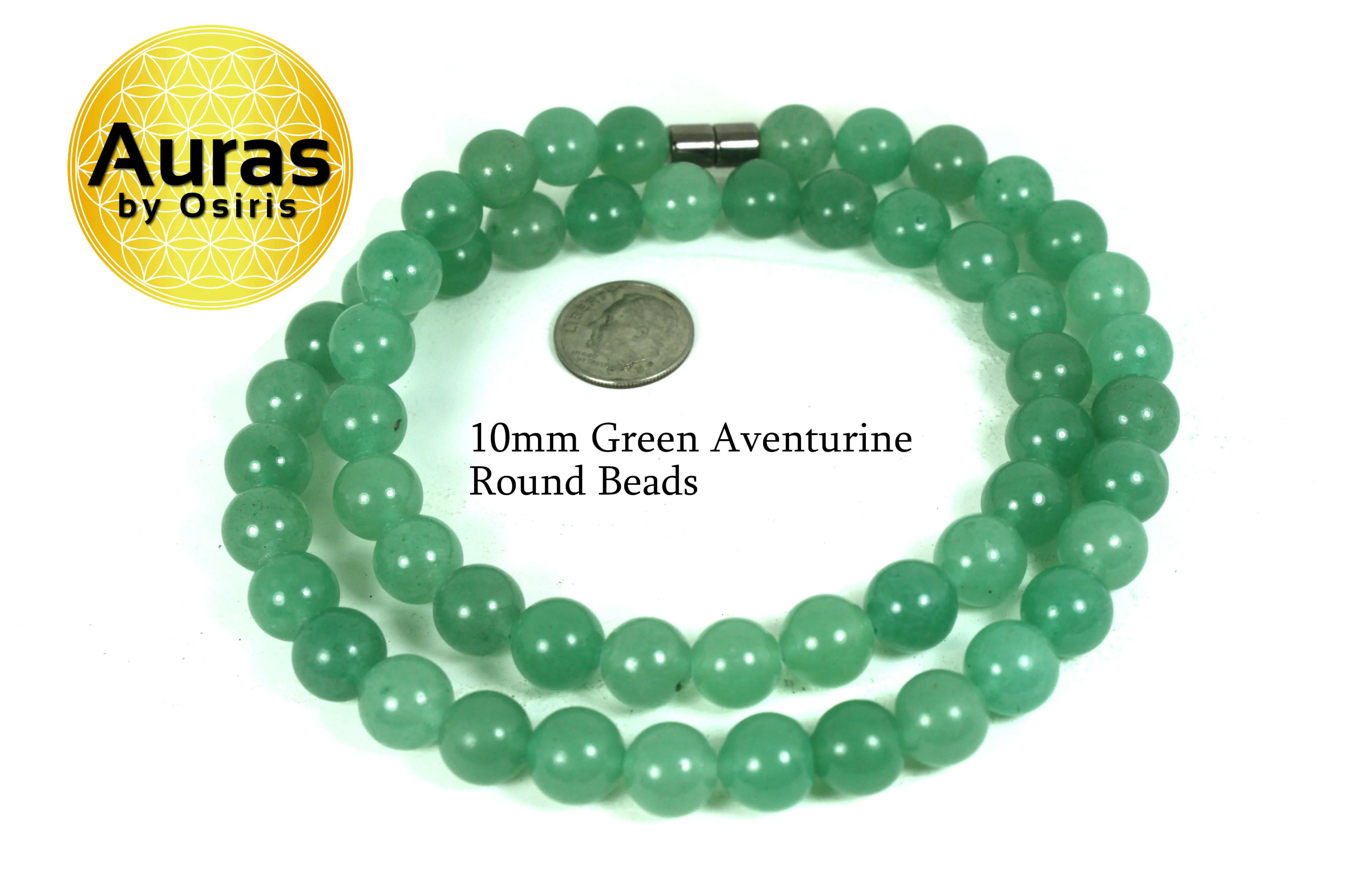 Green Aventurine Crystal Necklace for Men/Women