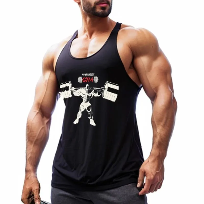 Gym Tank Top Men Fitness Clothing Mens Bodybuilding Tank Tops Summer Gym Clothing For Male Sleeveless Vest Shirt S834229