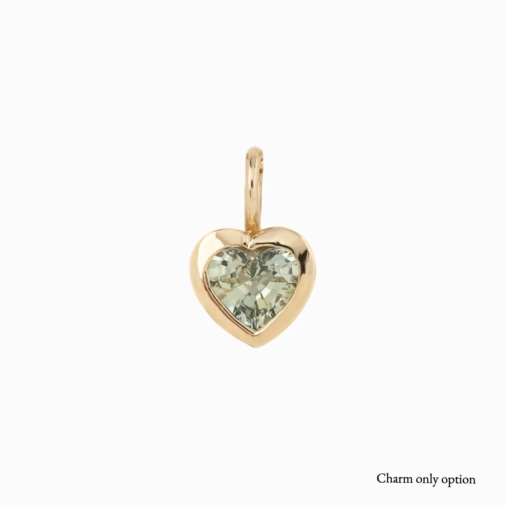 Heart Charm Necklace Setting