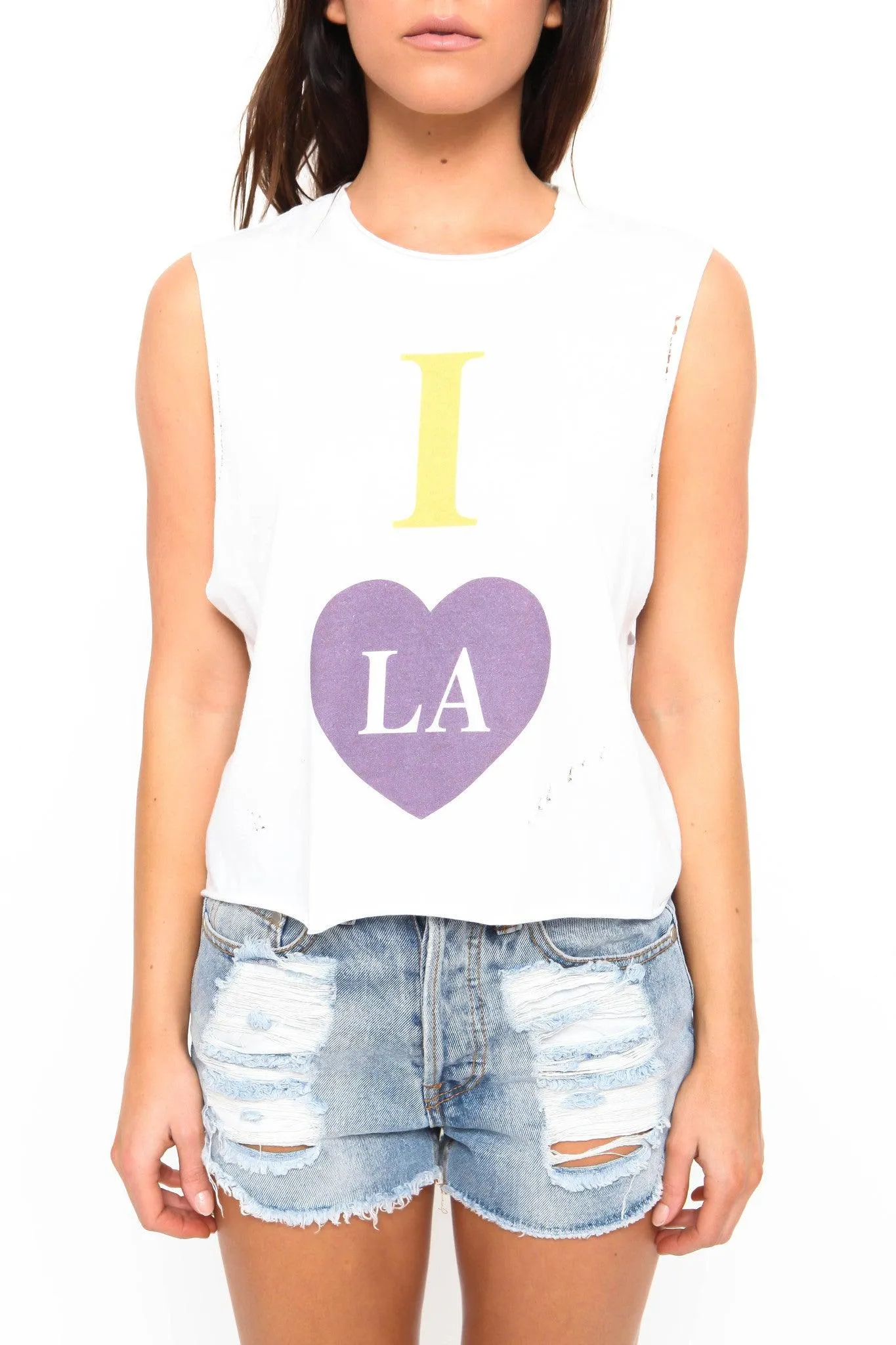 I Love LA Crop Tank by The Laundry Room - FINAL SALE